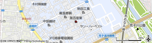 愛知県名古屋市港区善進本町417周辺の地図