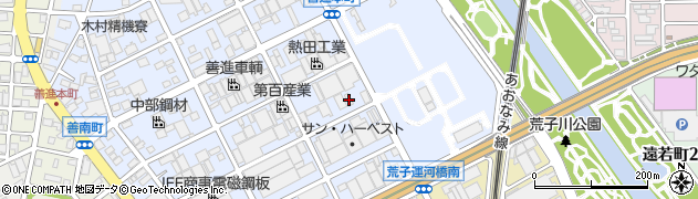愛知県名古屋市港区善進本町455周辺の地図