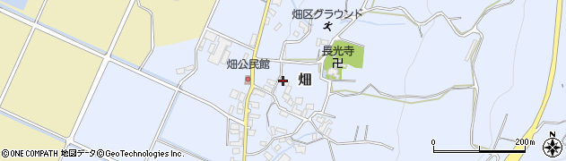静岡県田方郡函南町畑70周辺の地図