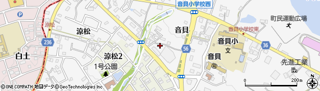 愛知県愛知郡東郷町春木音貝51周辺の地図