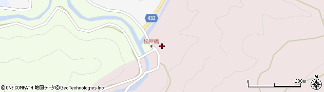 愛知県設楽町（北設楽郡）田口（大崎）周辺の地図