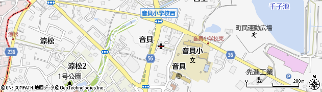 愛知県愛知郡東郷町春木音貝84周辺の地図