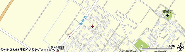 滋賀県守山市立田町1254周辺の地図