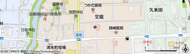 静岡県駿東郡清水町堂庭周辺の地図