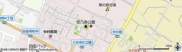 滋賀県東近江市妙法寺町685周辺の地図