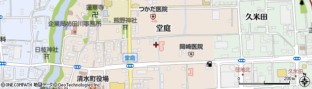 静岡県清水町（駿東郡）堂庭周辺の地図