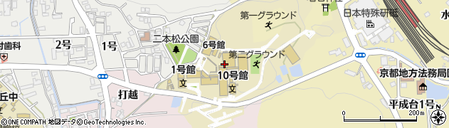 京都府南丹市園部町小山東町（二本松）周辺の地図