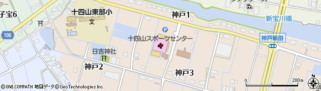 愛知県弥富市神戸3丁目20周辺の地図