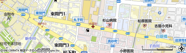 犬塚町周辺の地図
