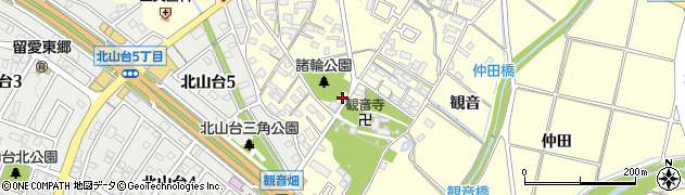 久楽堂表具店周辺の地図