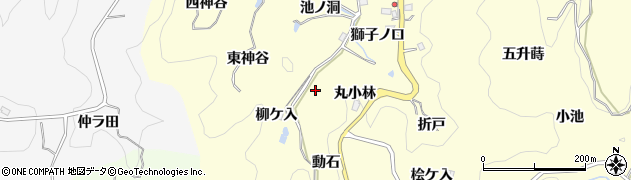 愛知県豊田市国谷町貫場様周辺の地図