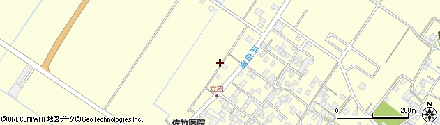 滋賀県守山市立田町4078周辺の地図