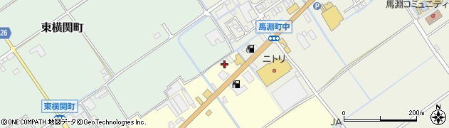滋賀県近江八幡市東川町132周辺の地図