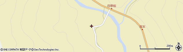 岡山県真庭市神代2887周辺の地図