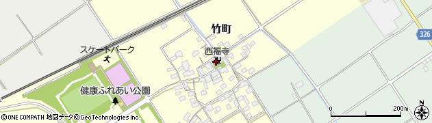 滋賀県近江八幡市竹町324周辺の地図