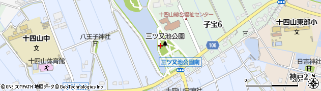 愛知県弥富市鳥ケ地町東川田周辺の地図