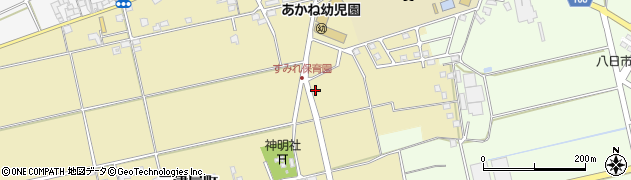 滋賀県東近江市三津屋町77周辺の地図