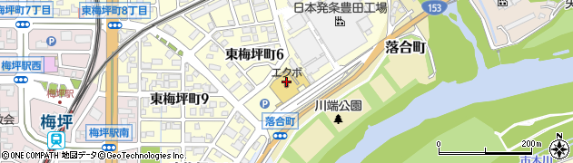 株式会社ホームドライ　フィール梅坪店周辺の地図