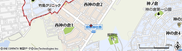 サクセス・ゼミナール　西神の倉教室周辺の地図