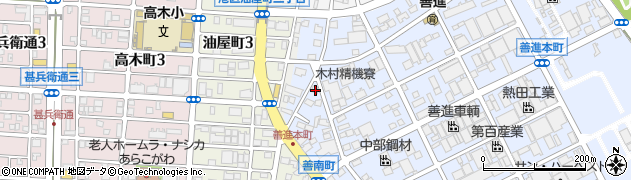 愛知県名古屋市港区善進本町230周辺の地図
