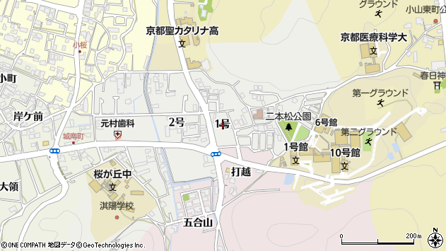 〒622-0042 京都府南丹市園部町栄町の地図