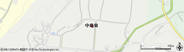 岡山県勝田郡奈義町中島東周辺の地図