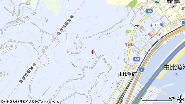 〒421-3111 静岡県静岡市清水区由比今宿の地図
