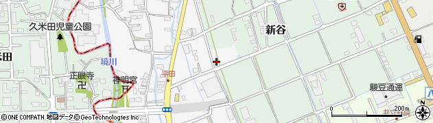 静岡県三島市平田154周辺の地図