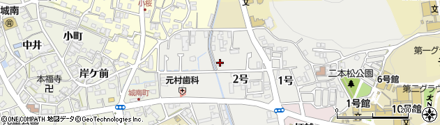 京都府南丹市園部町栄町（２号）周辺の地図