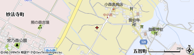 日綜産業株式会社　八日市第二機材センター周辺の地図