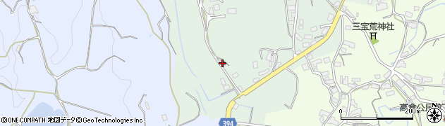 岡山県津山市大篠93周辺の地図