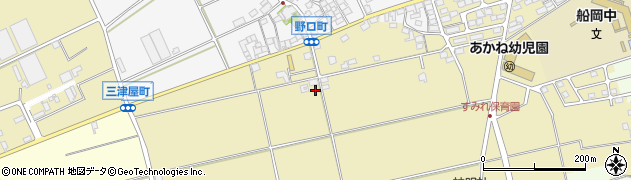 滋賀県東近江市三津屋町293周辺の地図