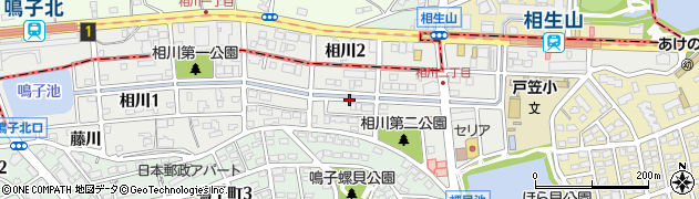 愛知県名古屋市緑区相川周辺の地図