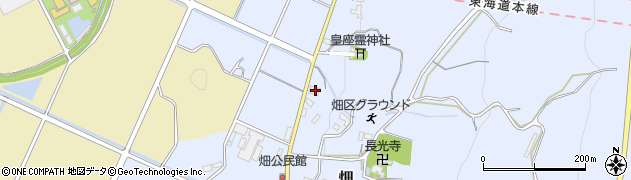静岡県田方郡函南町畑167周辺の地図