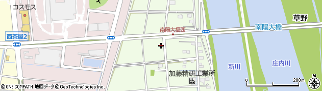 愛知県名古屋市港区七島周辺の地図