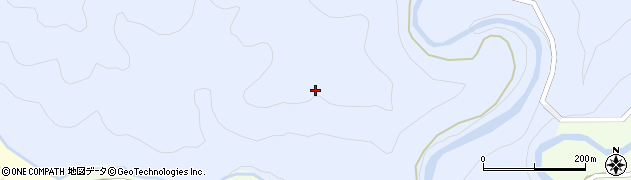 愛知県設楽町（北設楽郡）大名倉（怒田場）周辺の地図