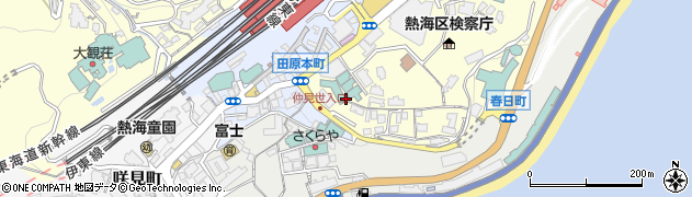 静岡県熱海市春日町1周辺の地図