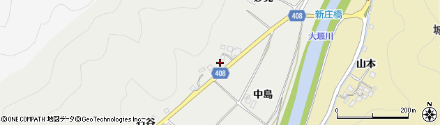 京都府南丹市八木町美里月谷周辺の地図