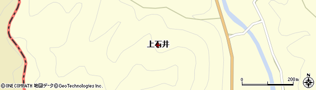 兵庫県佐用町（佐用郡）上石井周辺の地図