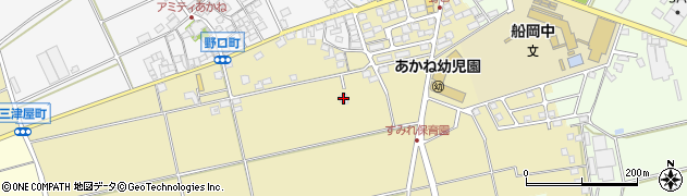 滋賀県東近江市三津屋町240周辺の地図