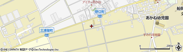 滋賀県東近江市三津屋町280周辺の地図