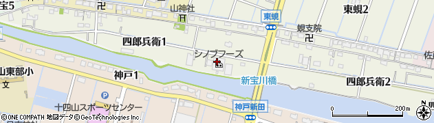 シノブフーズ株式会社　名古屋統轄本部営業部周辺の地図