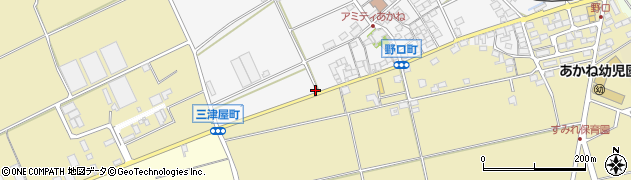 滋賀県東近江市野口町970周辺の地図
