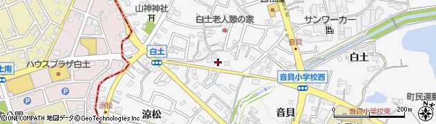 愛知県愛知郡東郷町春木音貝44周辺の地図