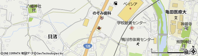 かっぱ寿司鴨川店周辺の地図
