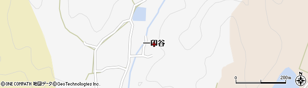 兵庫県丹波篠山市一印谷周辺の地図