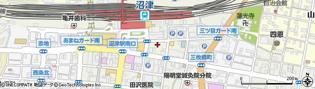 富士急トラベル株式会社　静岡支店周辺の地図