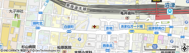 沼津情報・ビジネス専門学校周辺の地図