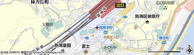 熱海駅前郵便局 ＡＴＭ周辺の地図