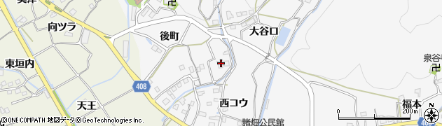 京都府南丹市八木町諸畑後町52周辺の地図